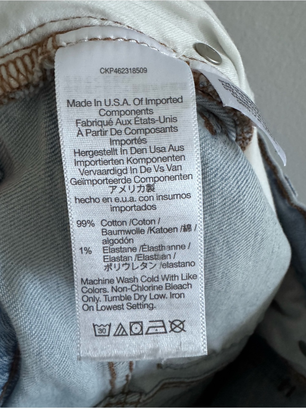 Madewell The Perfect Vintage Jean Raebrook Wash Comfort Stretch Size 26 - Picture 15 of 16